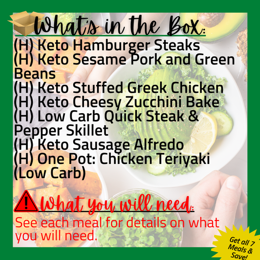 (H) All 7 Meals - Healthier Options