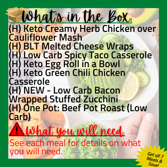 (H) All 7 Meals - Healthier Options
