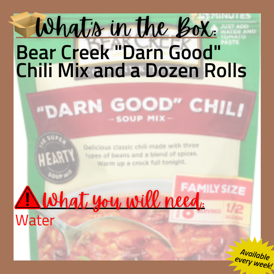 (T) Always Meal: Bear Creek Darn Good Chili