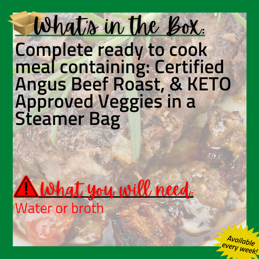 (H) Always Meal: Low Carb Beef Stew One Pot