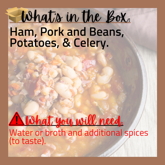 (T) Crock Pot Ham and Bean Stew