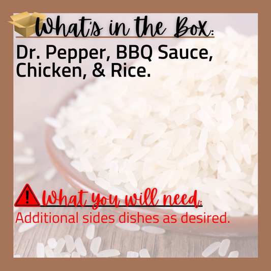 (T) Dr. Pepper BBQ Chicken & Rice