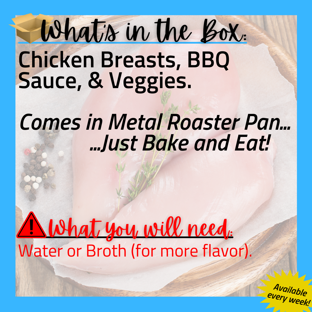 (G) Always Meal: BBQ Chicken Breast Mini One Pot for 2