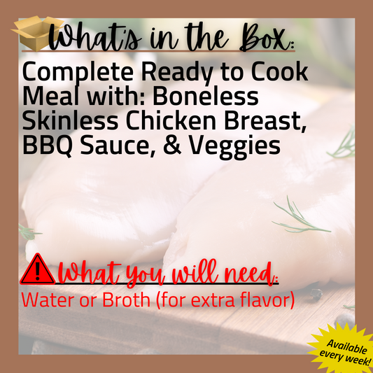 (T) Always Meal: Traditional BBQ Chicken Breast One Pot