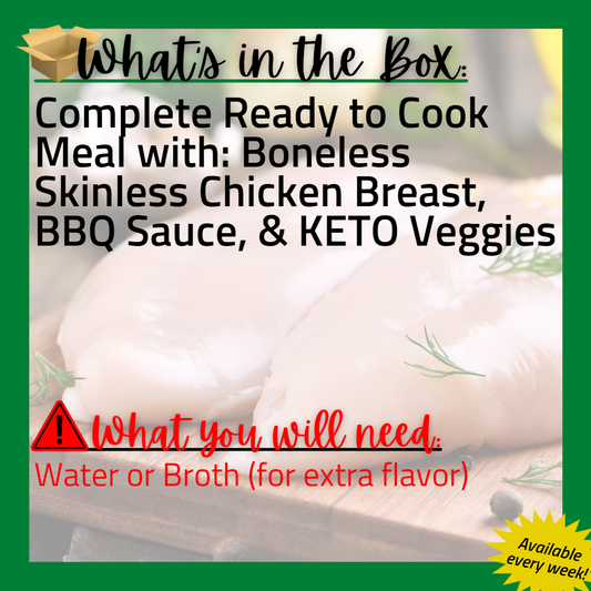 (H) Always Meal: Low Carb BBQ Chicken Breast One Pot