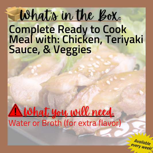 (T) Always Meal: Chicken Teriyaki One Pot