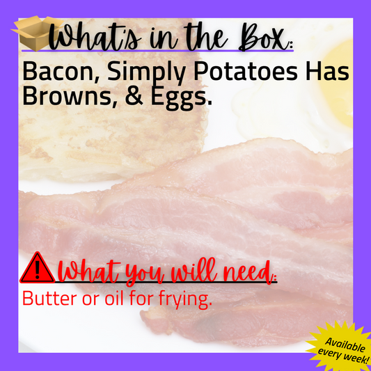 (B) Always Meal: Bacon & Eggs Breakfast