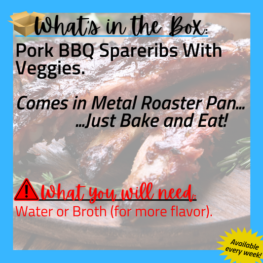 (G) Always Meal: BBQ Spareribs With Veggies Mini One Pot for 2